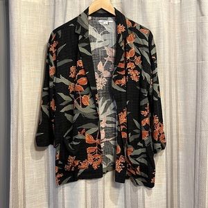 O’Neil floral print open jacket